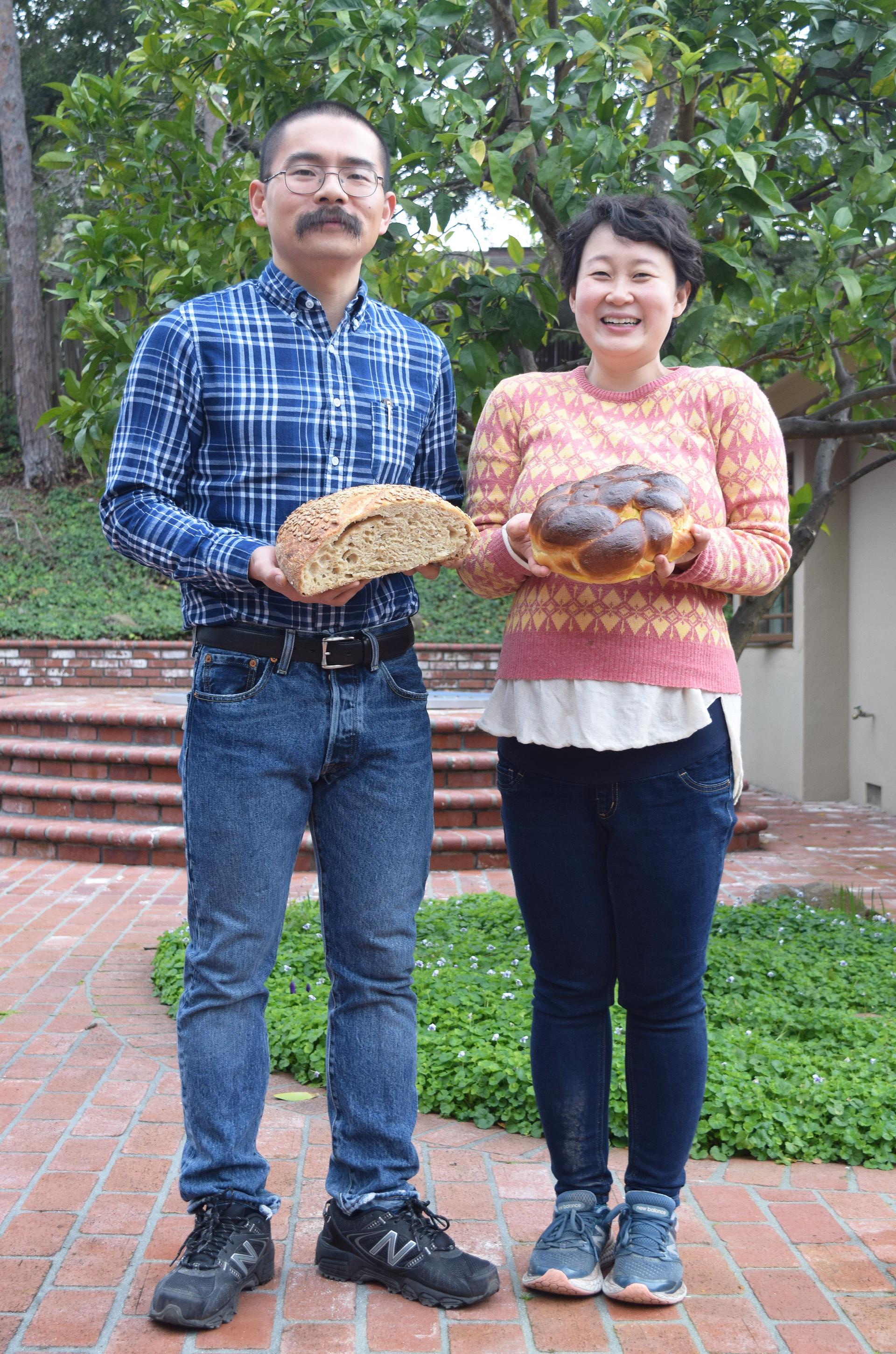 Yan Xu, left, and Tian Mayimin were pals at Harvard and got back together last year as partners in Little Sky Bakery.