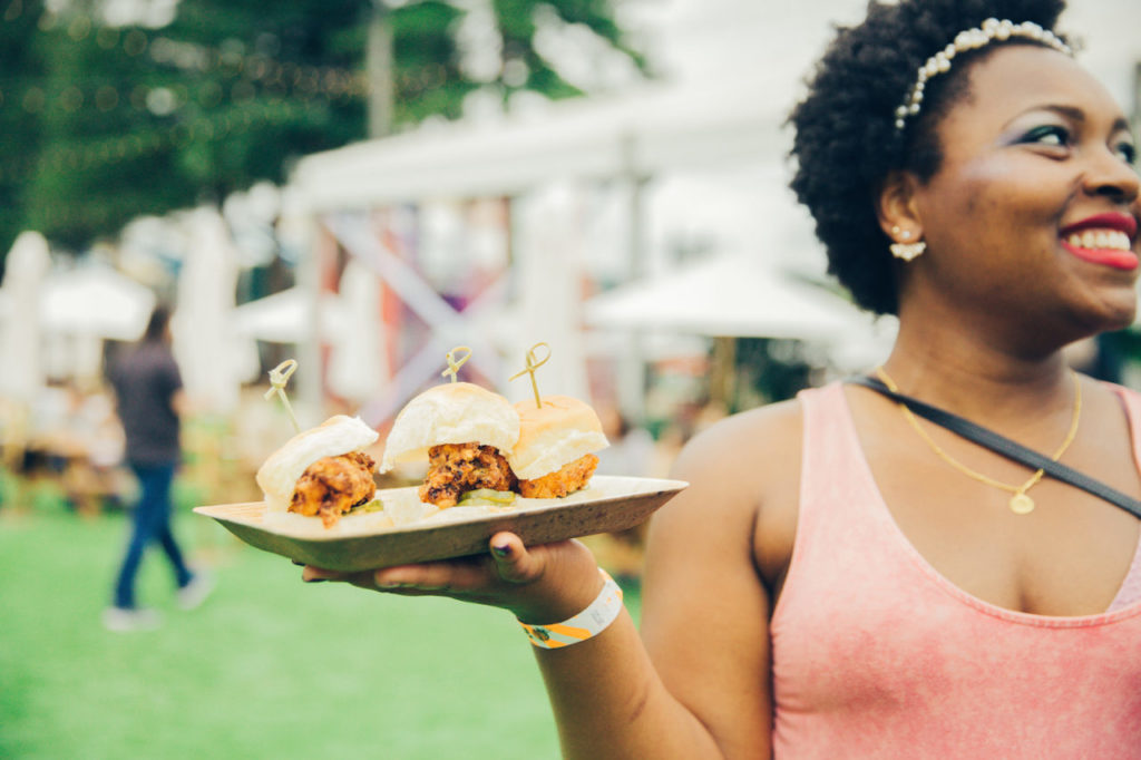 The fried chicken sliders from Brix are a longtime BottleRock staple.