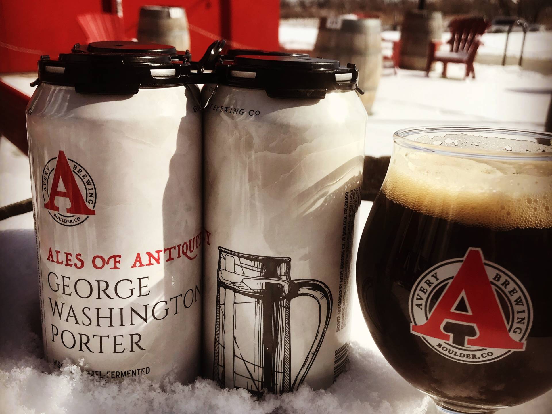 The latest "Ale of Antiquity" was inspired by George Washington's preference for porters. Rupp says one historic account mentioned the president "drank porter and three glasses of wine and became quite boisterous by the end of the dinner."