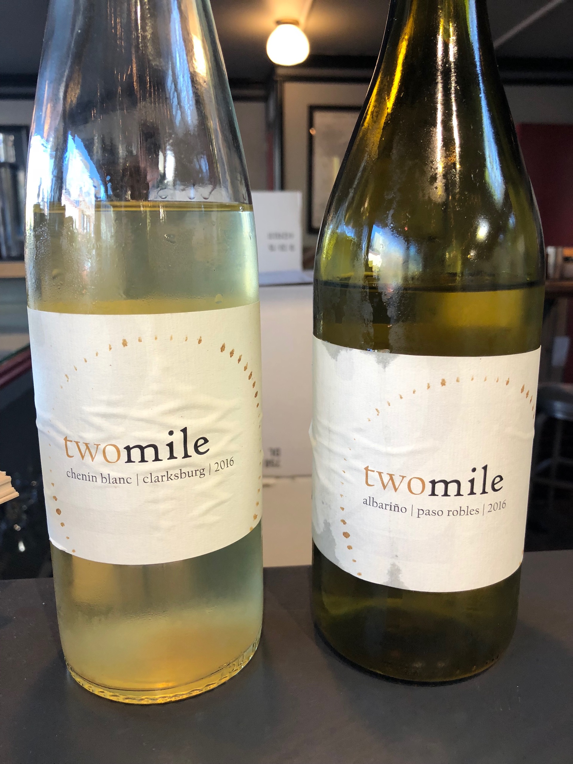 two mile in Oakland excels at lesser known whites like Albariño and Chenin Blanc