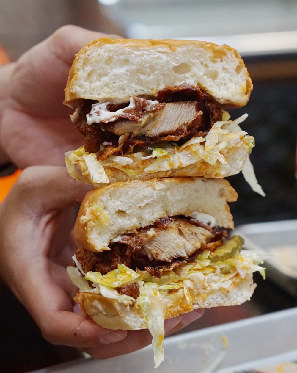 WesBurger 'N' More’s hot chicken sandwich debuted in 2014.