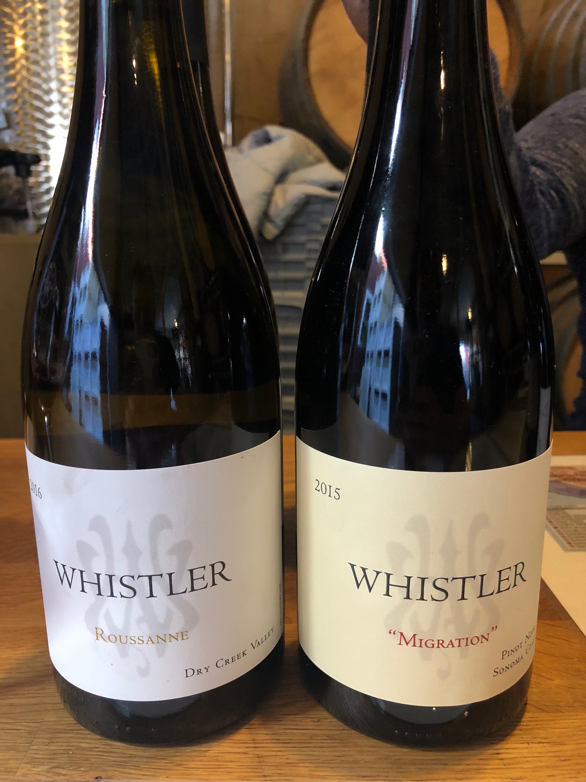 Whistler specializes in excellent estate Pinot Noir from the Sonoma Coast