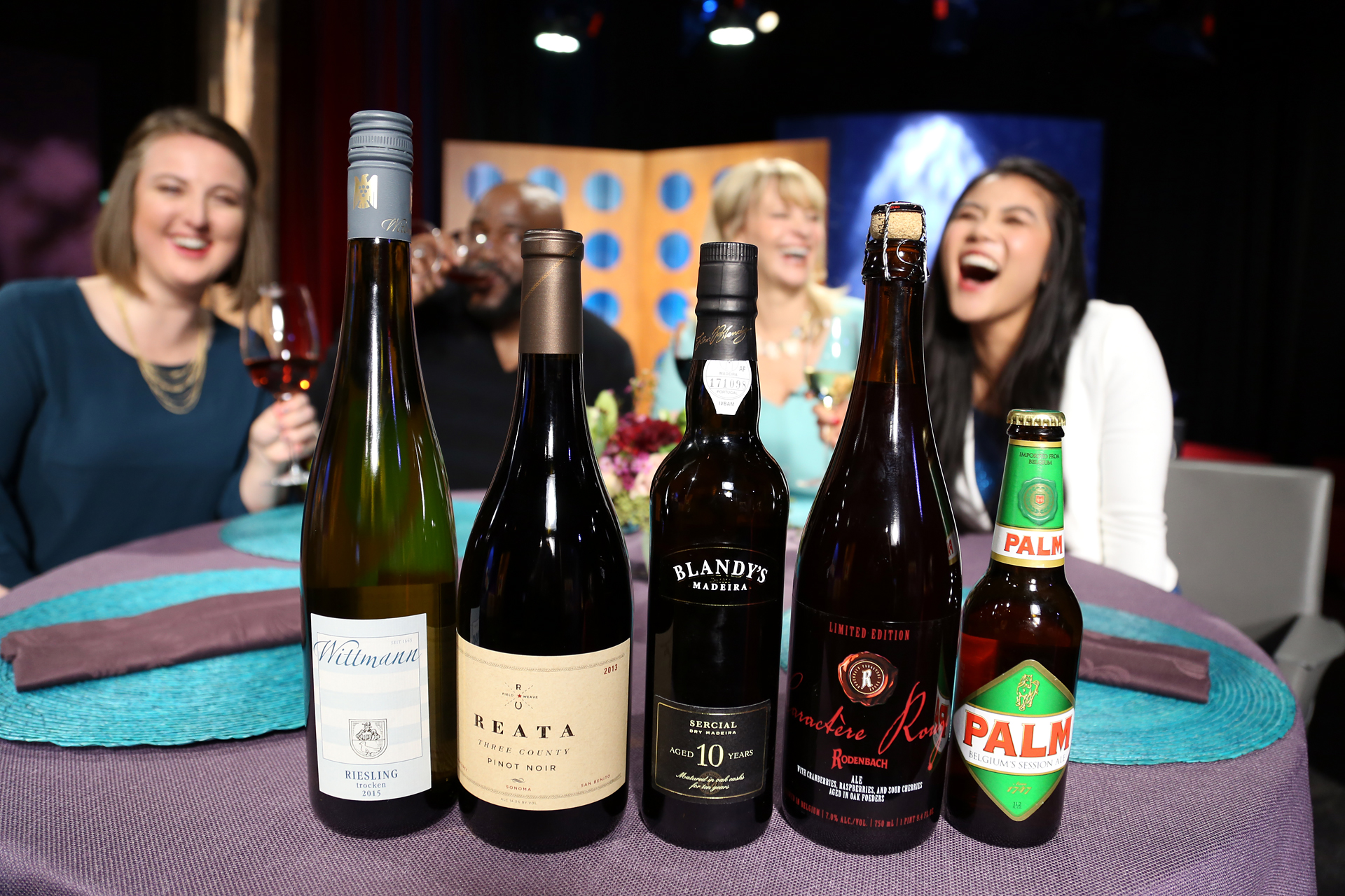 Wines that guests drank on the set of season 12 episode 3.