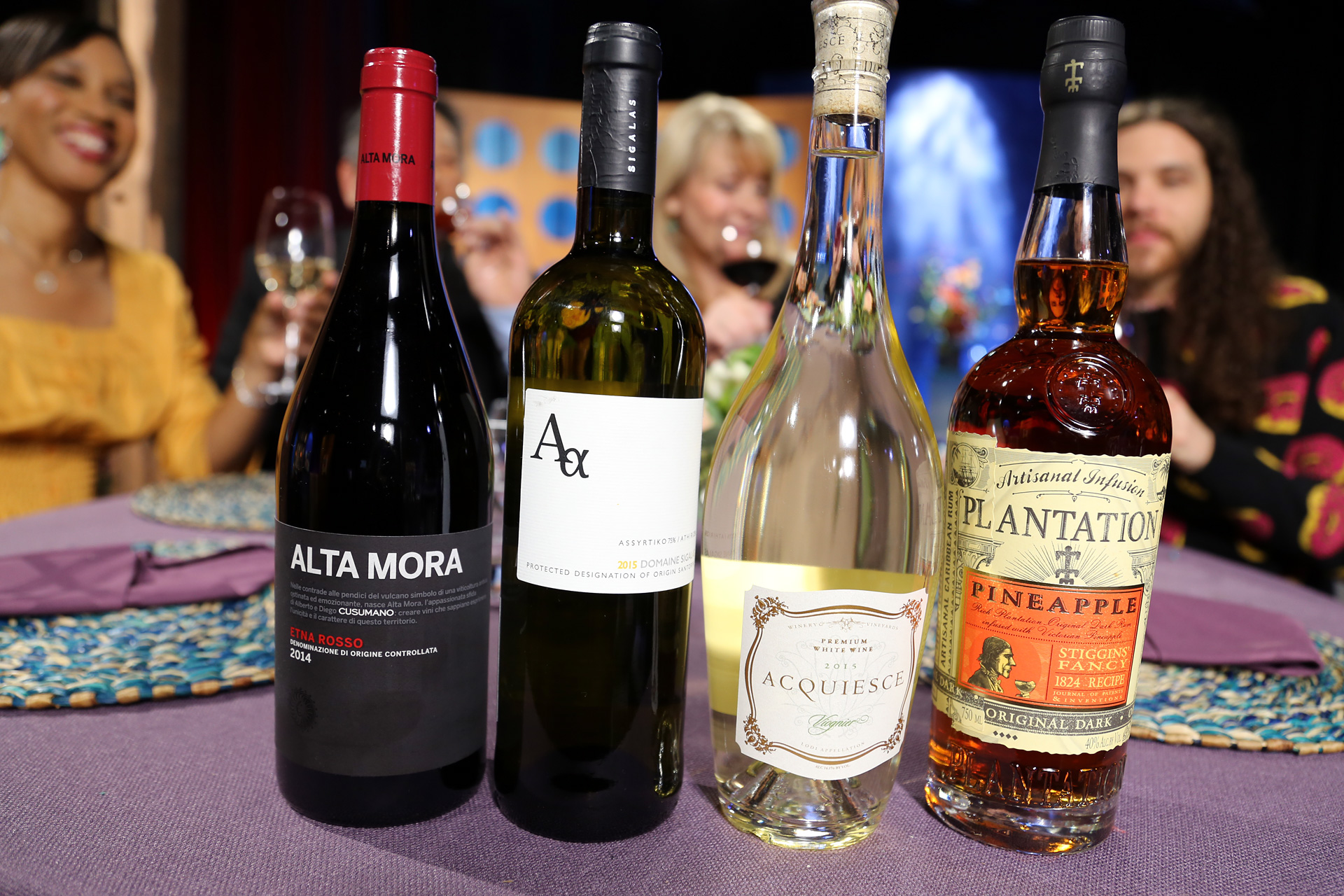 Wine and spirits that guests drank on the set of season 12 episode 9.