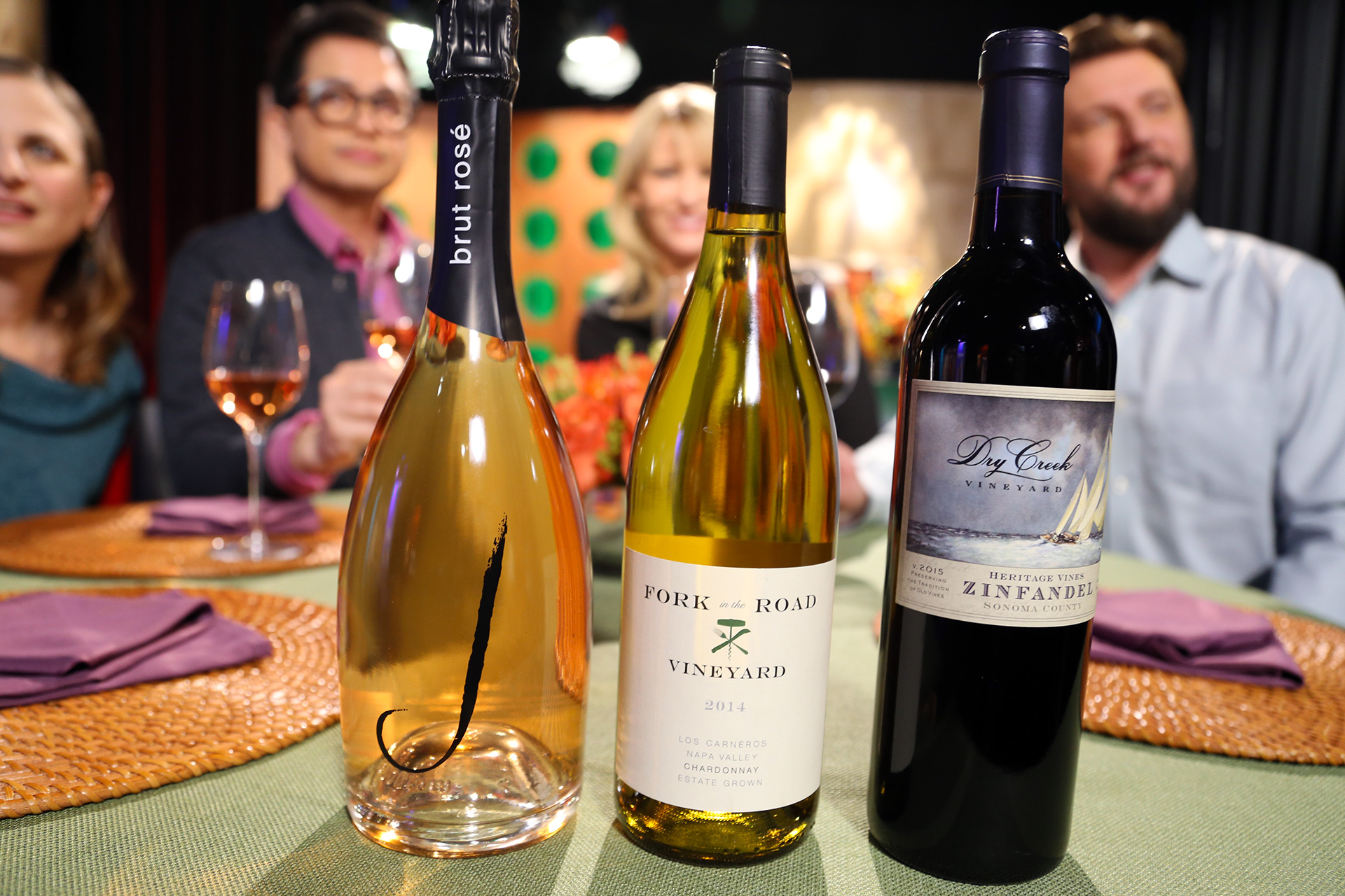 Wine that guests drank on the set of season 13 episode 9.