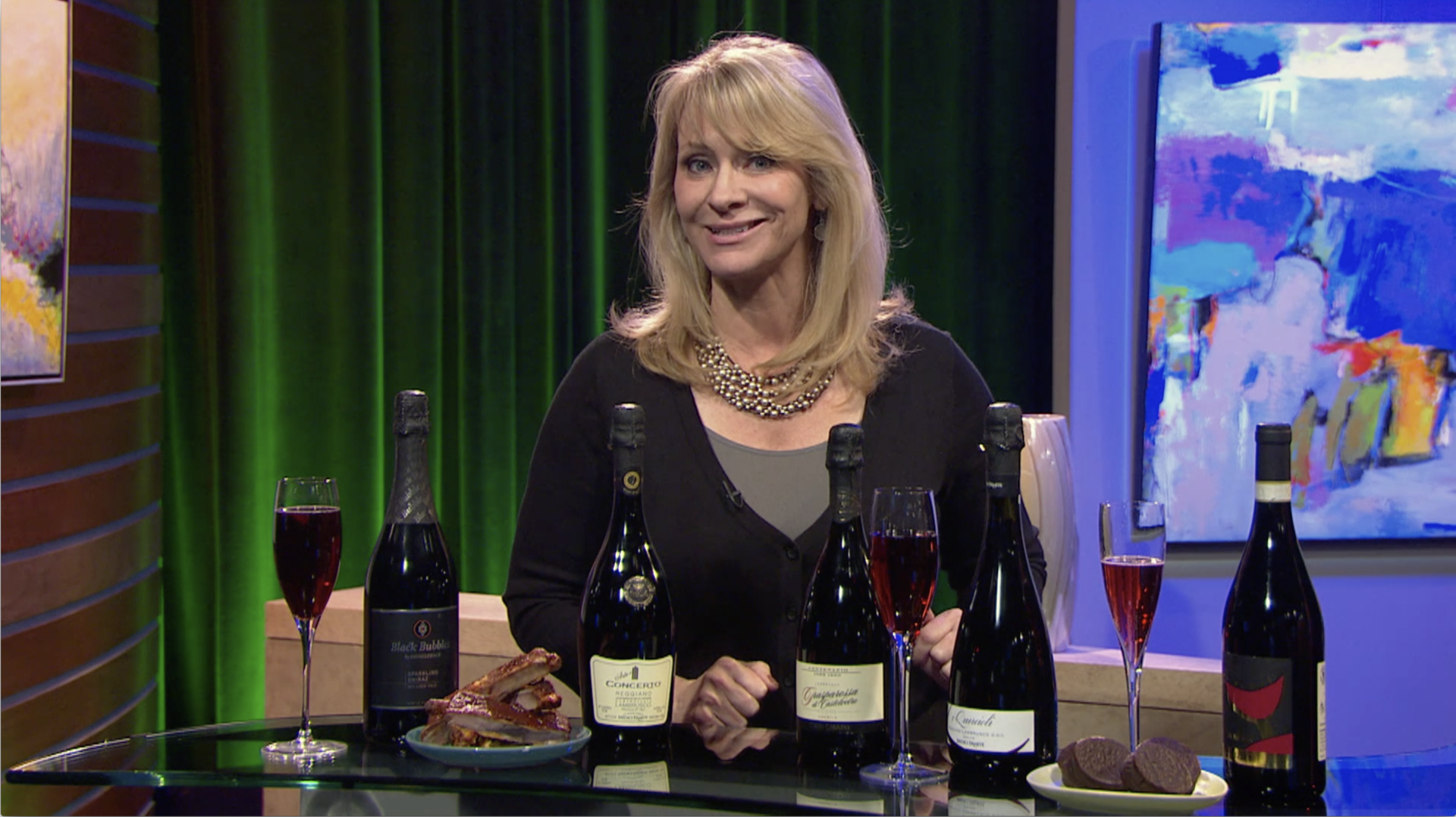 Check, Please! Bay Area host Leslie Sbrocco shares a hot new trend: sparkling red wines.