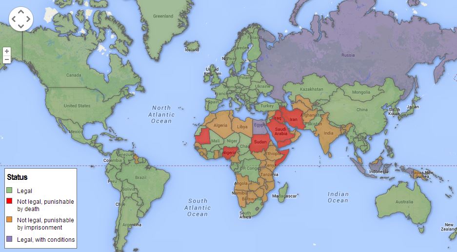Countries where it's illegal to be gay - Business Insider