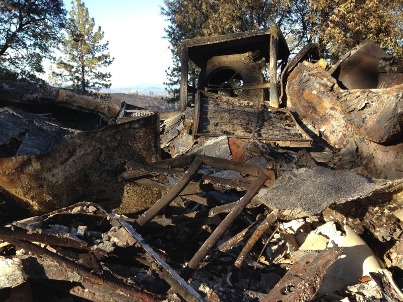 More than 1,200 homes were reduced to twisted metal and ash in the destructive Valley Fire.
