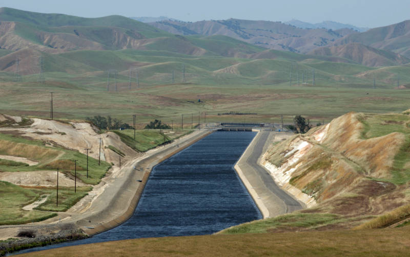 The sinking Central Valley threatens to curtail as much as one-fifth of water deliveries through the vital California Aqueduct to San Joaquin Valley farms and millions of Southern California residents.