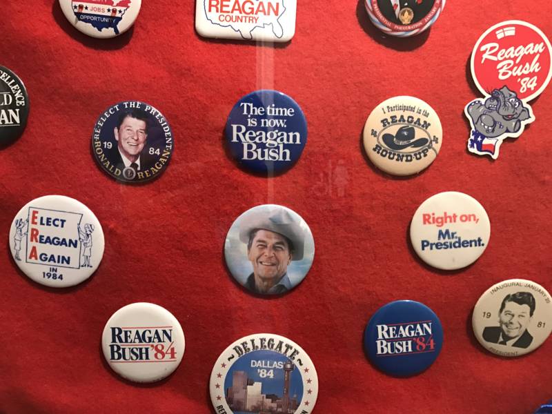 Nearly 30 years after leaving the White House, Ronald Reagan still dominates the party's heart and soul, especially in California.