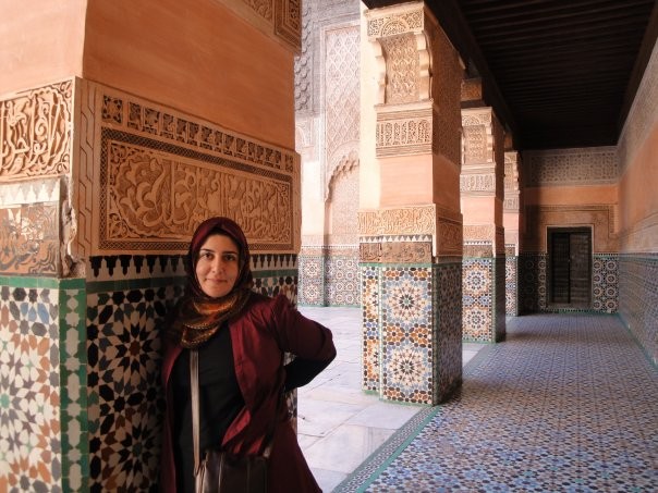 Sara Mostafavi, an Iranian-American immigration lawyer, on a visit to Morocco.