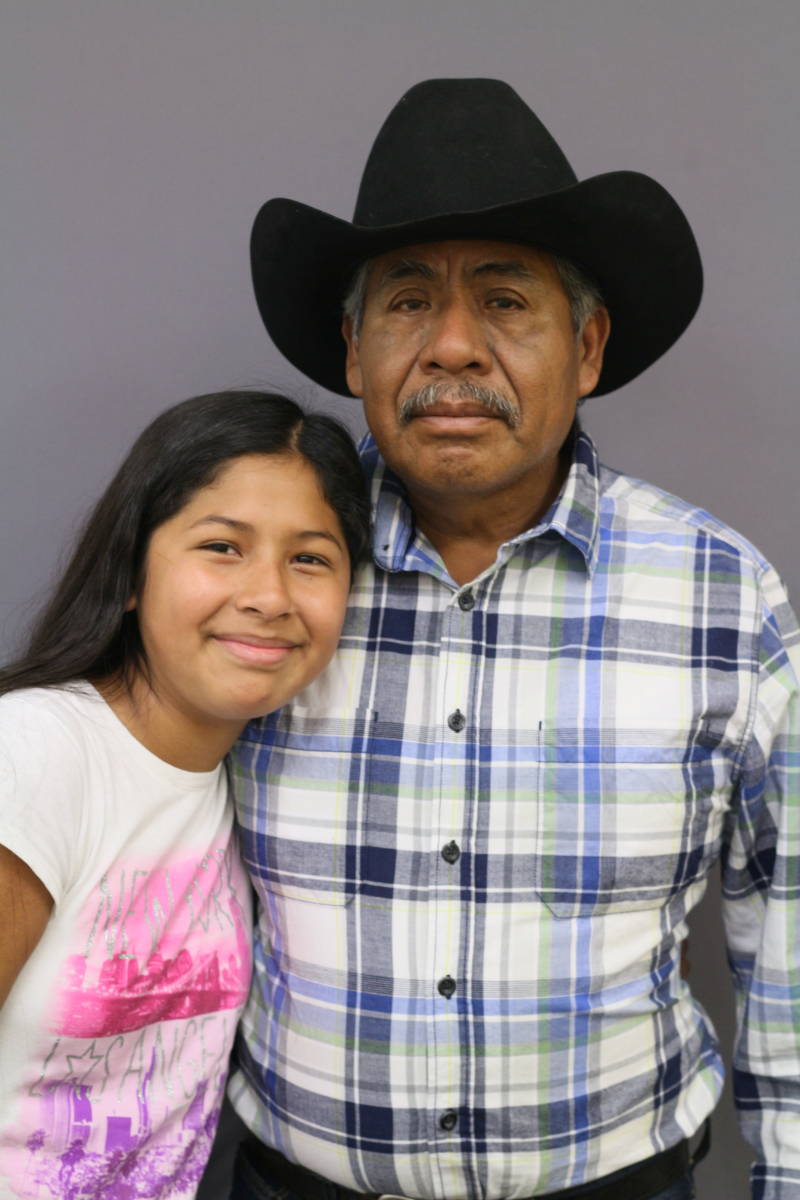 "I want to thank him because without him being from Mexico, we wouldn't have all this culture. And I think it's really special that we have all this," says Angelina Flores to her grandfather Julián Flores, who brought the family from Mexico to California.
