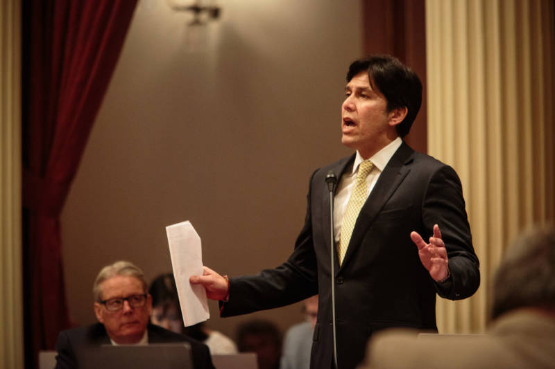 Senate President Kevin de Leon wrote SB54 to restrict local law enforcement cooperation with ICE.