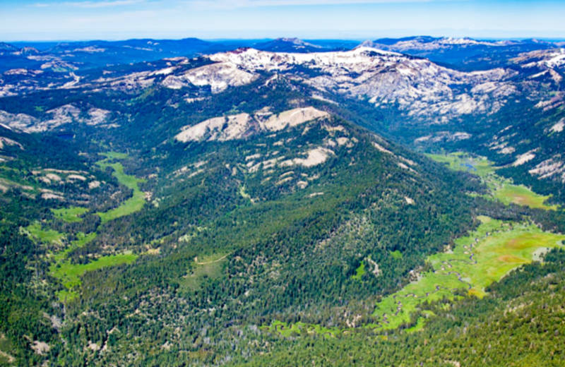 An aerial view of Lower Carpenter Valley (at right).