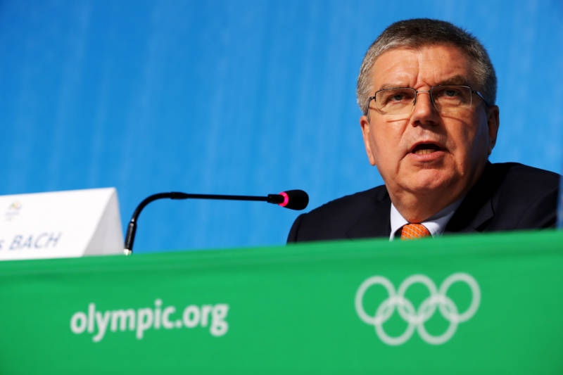 IOC President Thomas Bach in 2016.