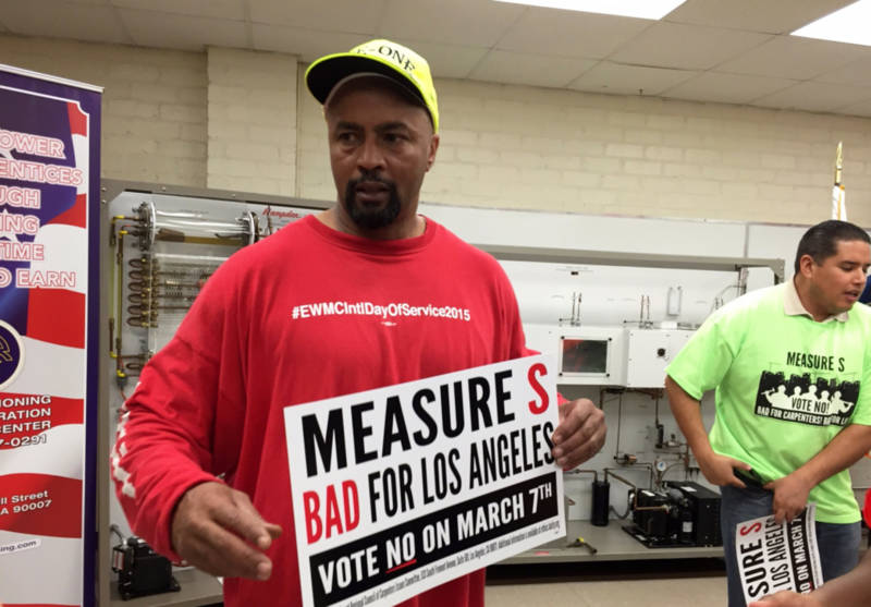 Housing activists joined forces with labor unions to defeat the anti-development Measure S this spring.