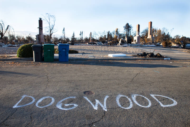 Don Riveras lived on Dogwood Drive in the Coffey Park neighborhood that was destroyed by the Tubbs Fire.