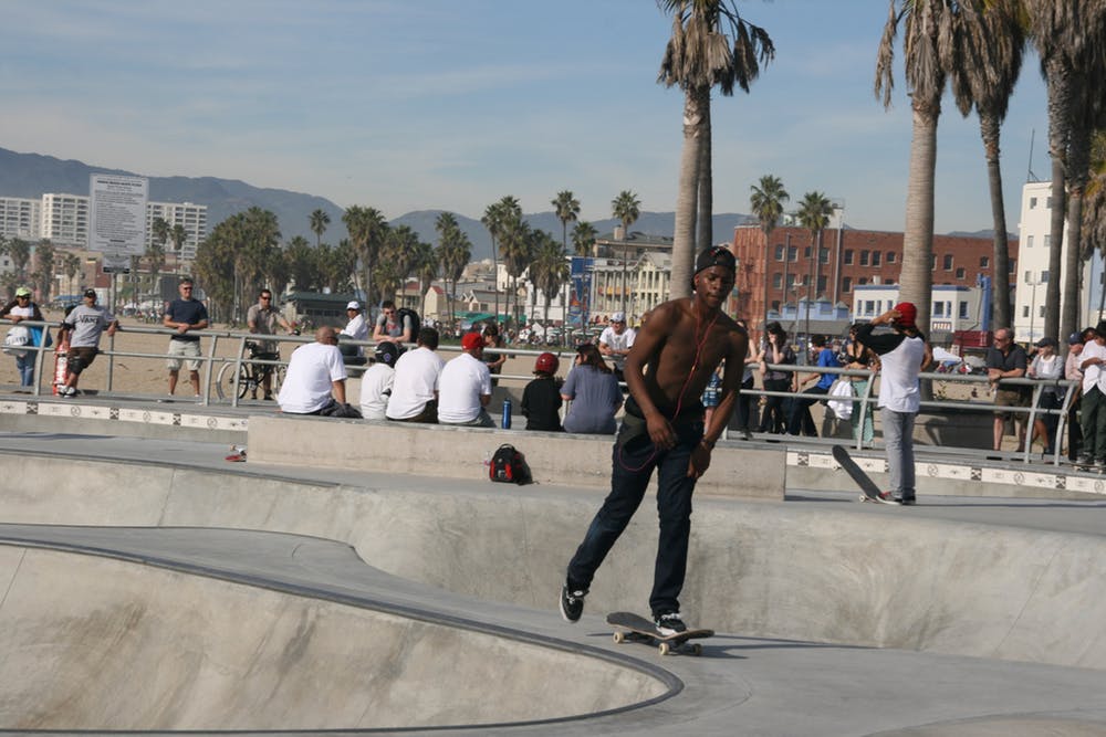 Skateboard park, Venice Beach