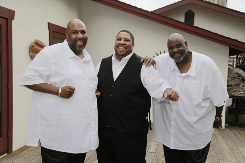 Dwayne, Walter Jr, and James Morgan -- the Sons of the Soul Revivers -- have been singing together for 47 years.