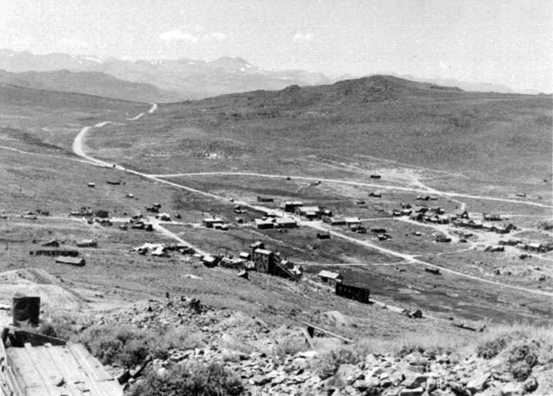 A view of Bodie in 1880.
