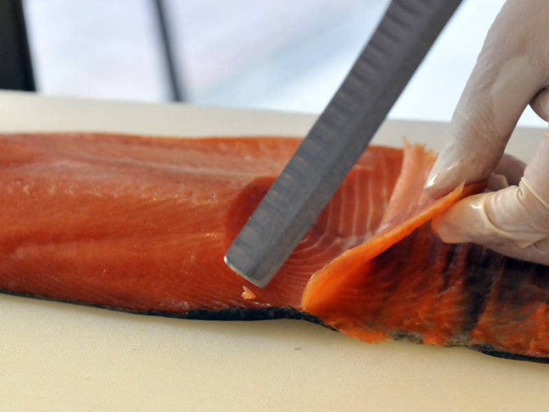 The Centers for Disease Control and Prevention published a 2017 report that found wild-caught salmon caught off the coast of Alaska may contain a Japanese tapeworm, rarely seen in the U.S.