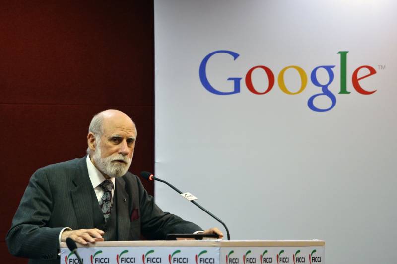 Vint Cerf, now a Google vice president, is often called the "father of the Internet." He admits that when he and his team created the Internet, he never imagined how it would turn out.