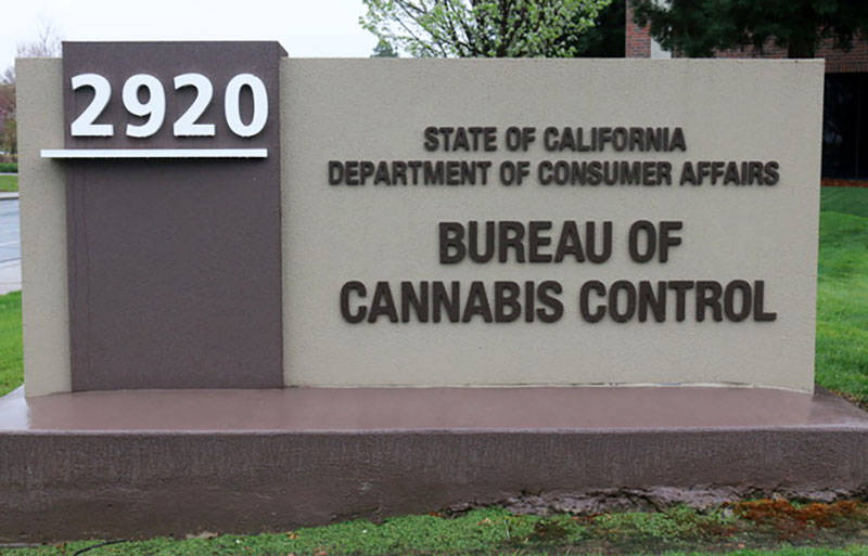 The state Bureau of Cannabis Control is located in Rancho Cordova.