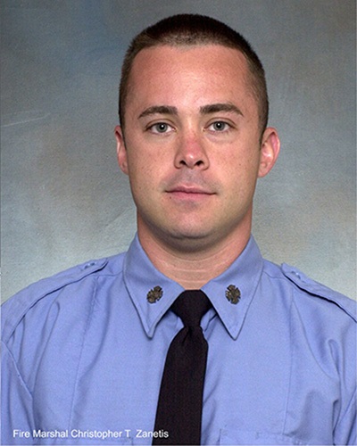 Christopher "Tripp" Zanetis was a Fire Marshall with FDNY.