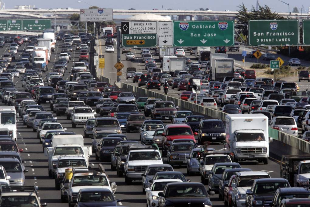 Traffic in the Bay Area
