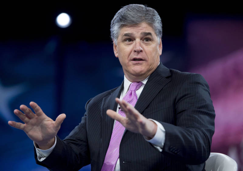 Fox News host Sean Hannity speaks during the annual Conservative Political Action Conference (CPAC) in 2016.