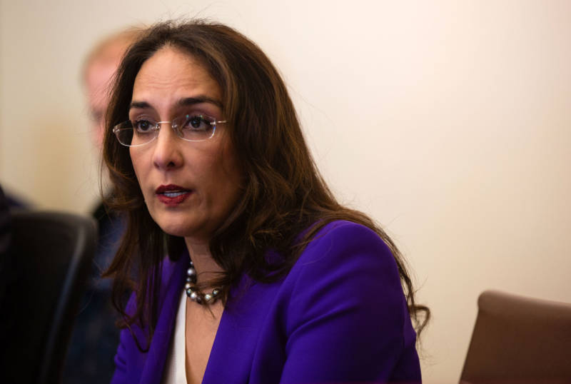 Harmeet Dhillon, trial lawyer and member of the Republican National Committee. Rather than compromise with Democrats, she says GOP state lawmakers should heighten their opposition.