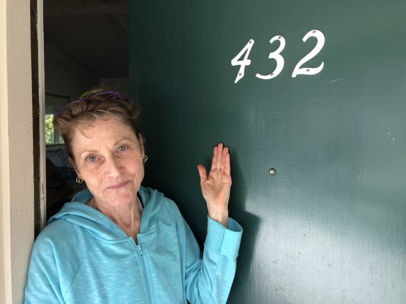 Bart Levenson will soon been checking out of room 432 at the defunct Konocti Harbor Resort and Spa where she's been staying since her home burned down in the 2015 Valley Fire.