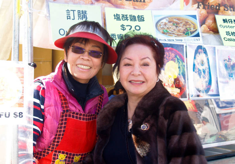 Pinki Chen made the rounds at the recent Chinese New Year festival, greeting long-time vendors she worked with for the two decades she ran the celebration.