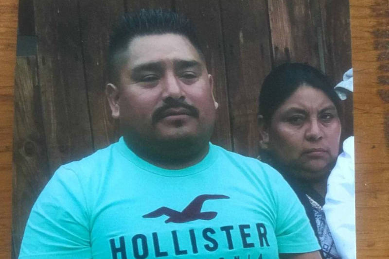 Santos Hilario Garcia and Marcelina Garcia Perfecto died in Delano on March 13 after flipping their car in an attempt to flee ICE agents. This photo was featured on a GoFundMe webpage to raise funds for the couple's children.