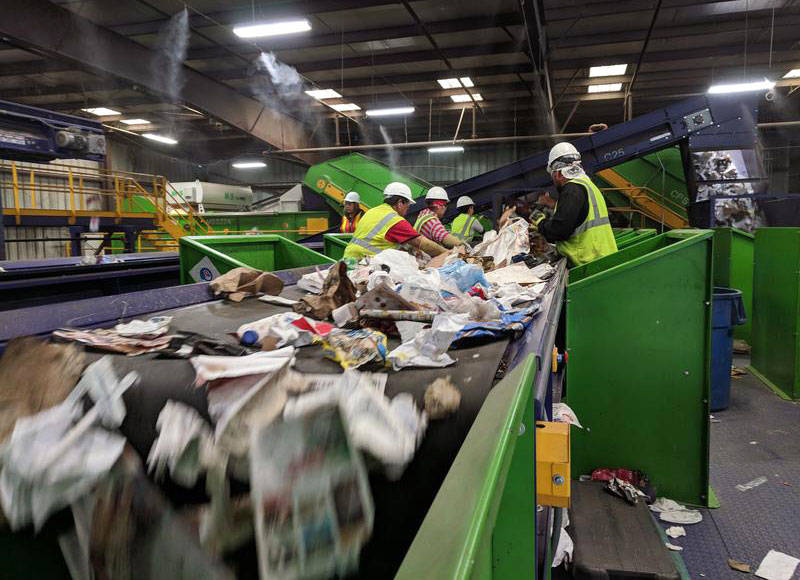 Restrictions on imports of recyclables into China have left recycling companies scrambling to find space to stockpile materials while they find new destinations for them.