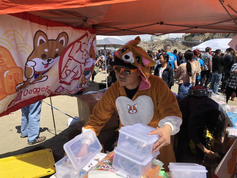 Vendors at Corgi Con sold corgi-themed merch to the masses. Corgi-themed items ranged from pillows to charms and even cookies. 