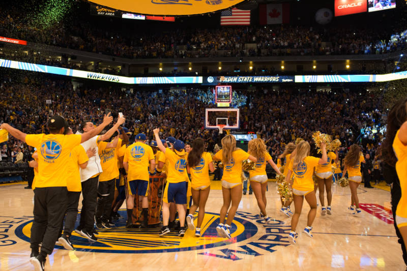 The Golden State Warriors defeated the Cleveland Cavaliers for their third NBA Championship title in four years. 