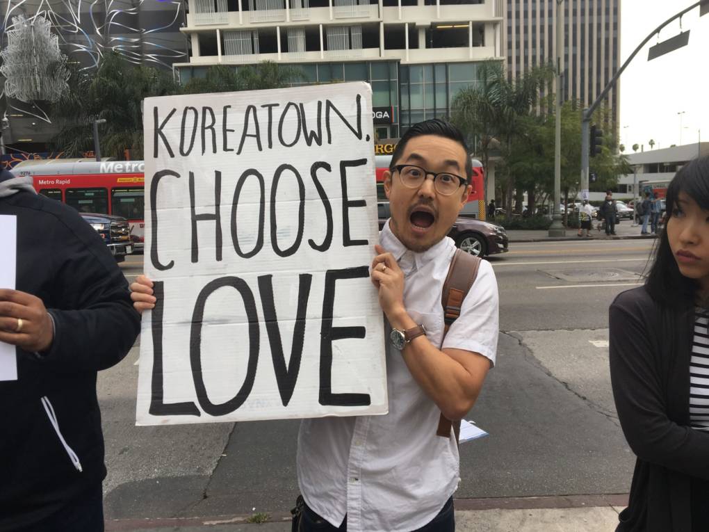 Johnny Lee is a restaurant owner in Koreatown and thinks a homeless shelter will improve the neighborhood.