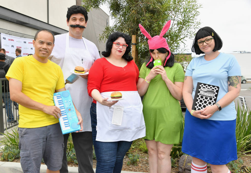 Guests attend the Bob's Burgers x Shake Shack Pop Up during Comic-Con International 2018.
