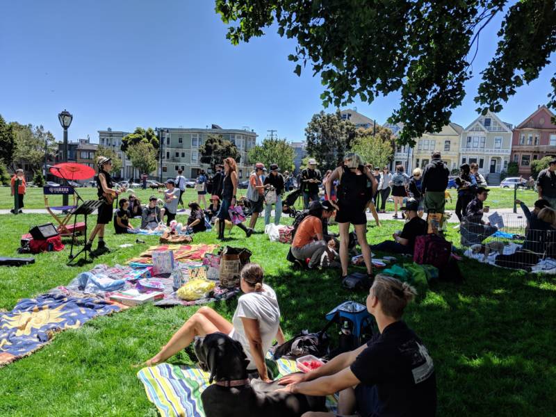 The 8th Annual Three Legged Dog Picnic convened dog lovers at Duboce Park on Sunday, July 8th.