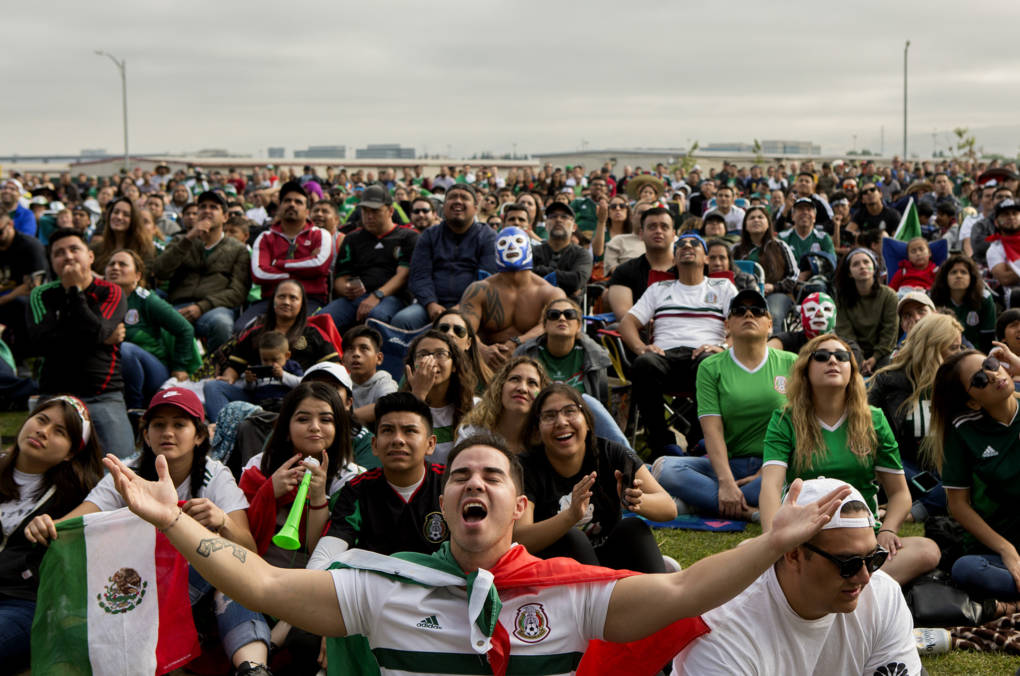 A crowd of more than 7,500 came to watch the game at Avaya stadium in San Jose, with the vast majority supporting Mexico.
