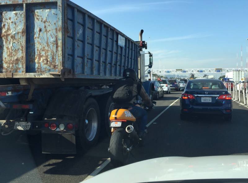Drivers often say they disapprove of lane splitting because they believe it is unsafe.