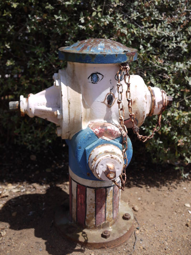 Listener Ben Hilmer spied this painted hydrant a block from his house.