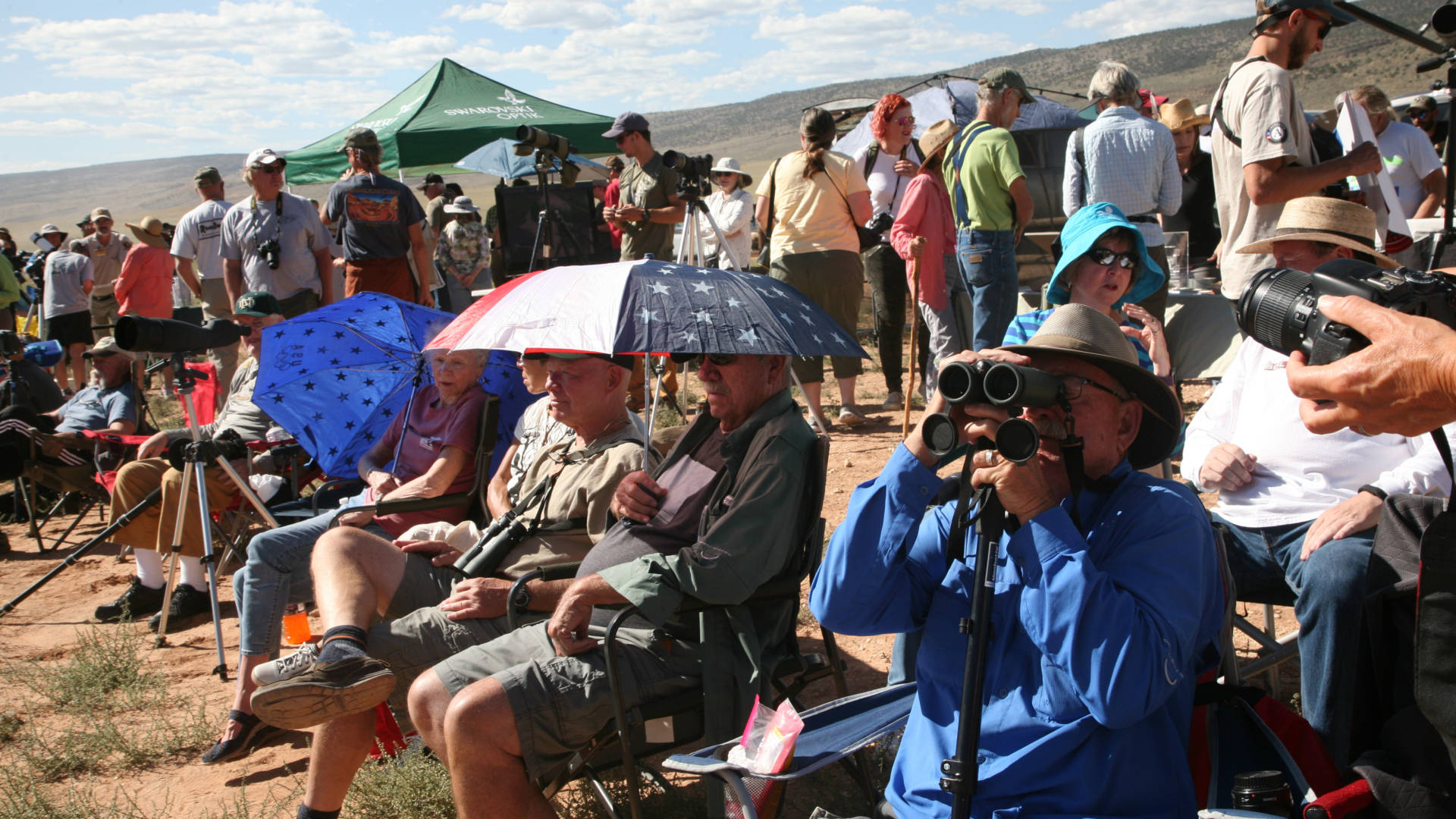 This year, more than 750 people came to see the release of the condors at Vermilion Cliffs National Monument in Arizona.