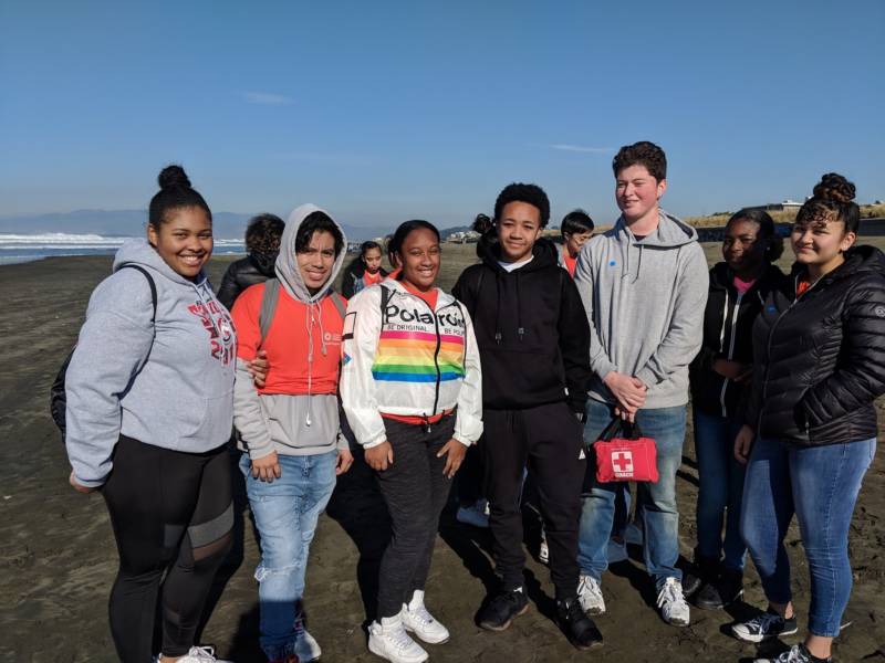 Students from different California Academy of Sciences programs participated in the bioblitz.