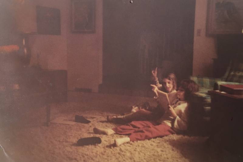 Karen and Loren in 1977