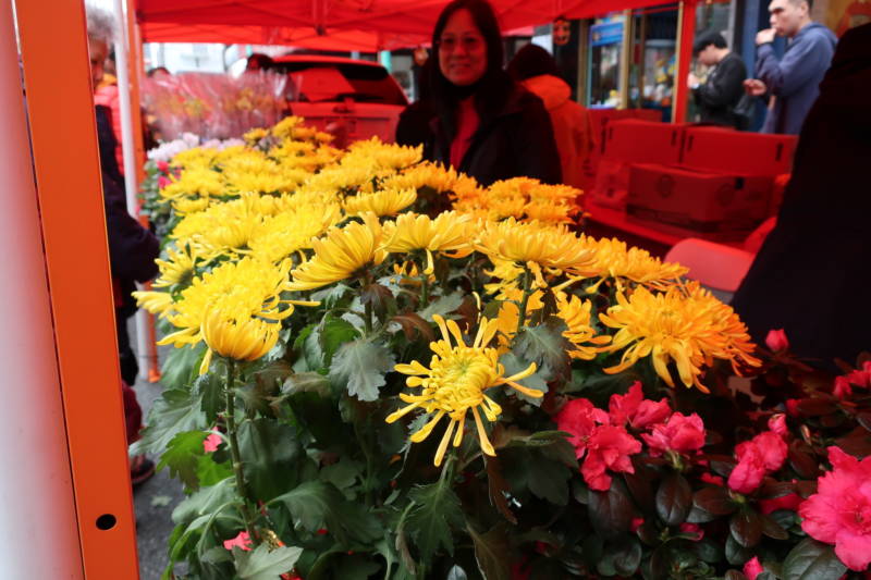 This weekend is the annual Flower Market Fair. The market gives people a chance to buy flowers, fruit and more to decorate their homes ahead of Lunar New Year.