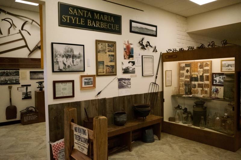 The Santa Maria Historical Society’s Barbecue Exhibit.