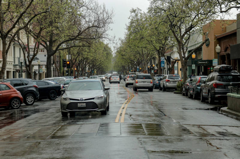 University Avenue in Palo Alto on March 27, 2019. You could not legally buy a drink on this street until 1971.