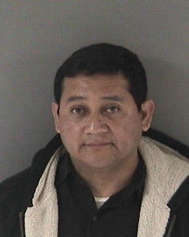 Father Hector David Mendoza-Vela was arrested on Thursday night and charged with 30 counts of felony child molestation.